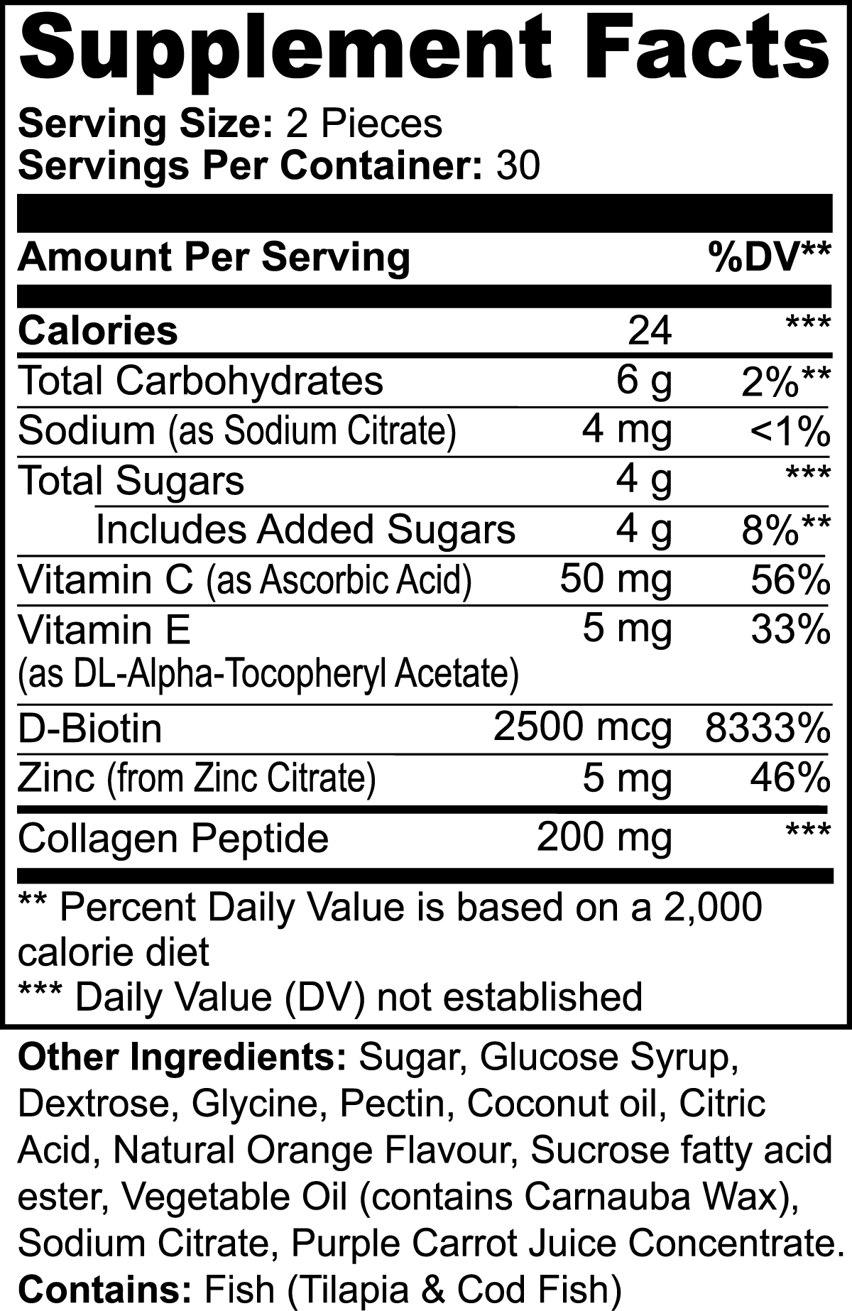 Collagen Gummies with Vitamin C